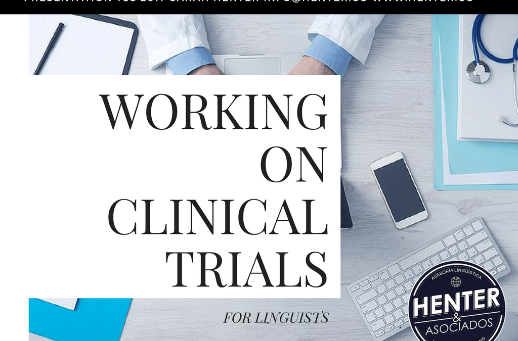Working on Clinical Trials – Getting started